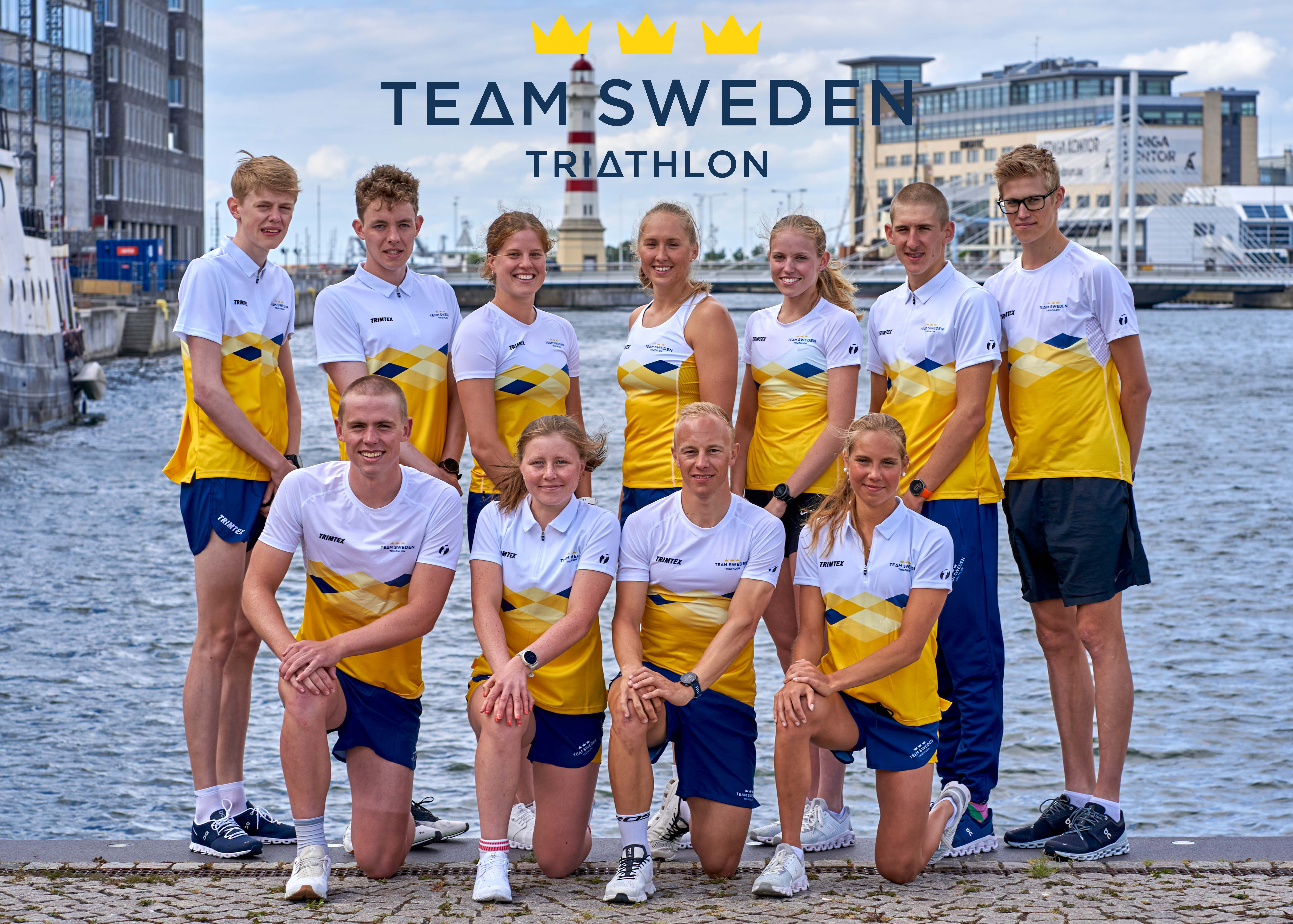 Gruppbild Team Sweden Triathlon
